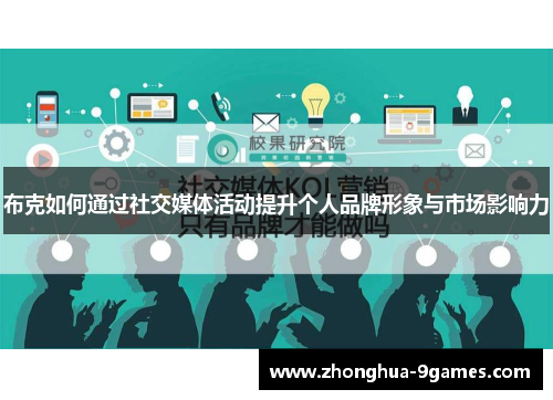 布克如何通过社交媒体活动提升个人品牌形象与市场影响力