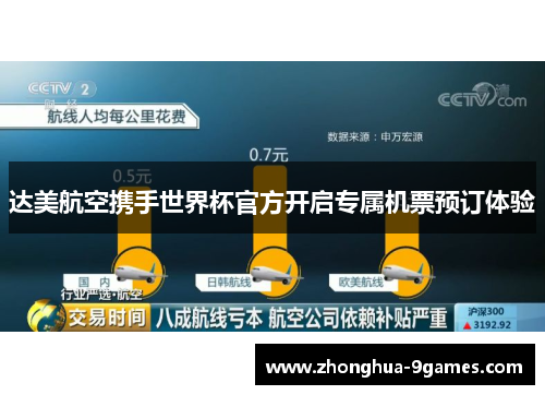 达美航空携手世界杯官方开启专属机票预订体验